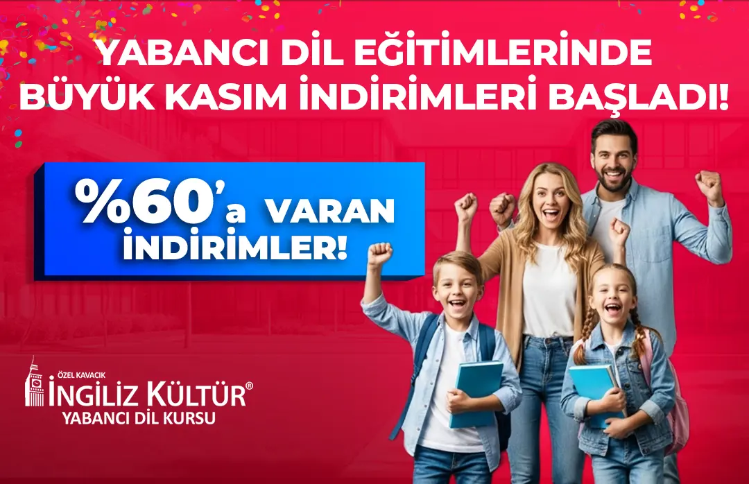 Kasım Ayında Büyük İndirimler Başladı!